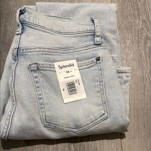 Splendid Blue Skinny Jeans Casual Chic